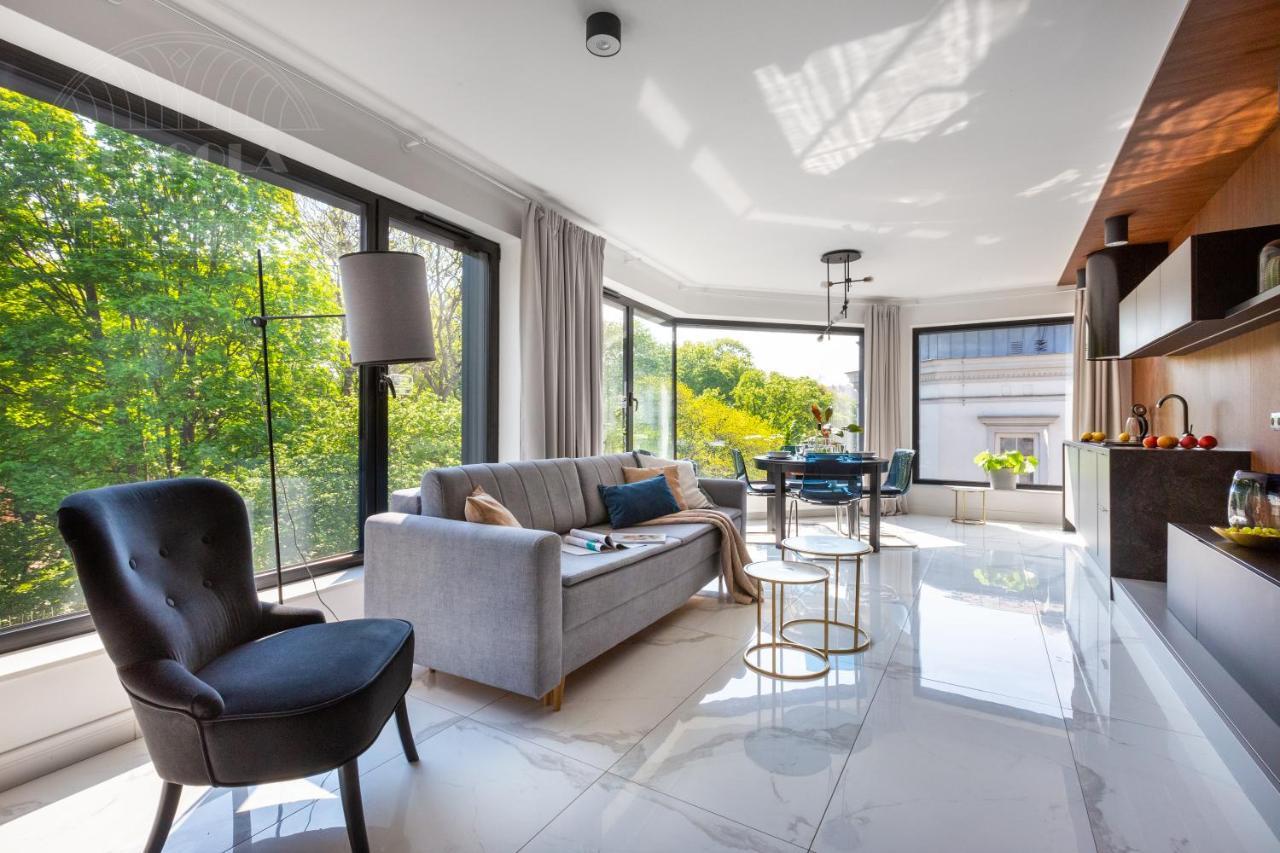 Apartamento Modern View Of Planty Park Cracovia Exterior foto