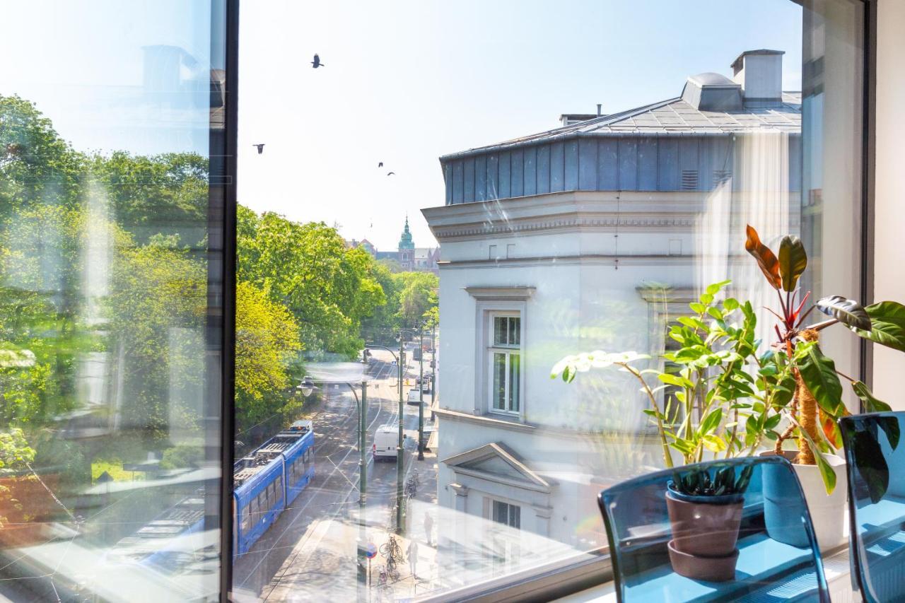 Apartamento Modern View Of Planty Park Cracovia Exterior foto