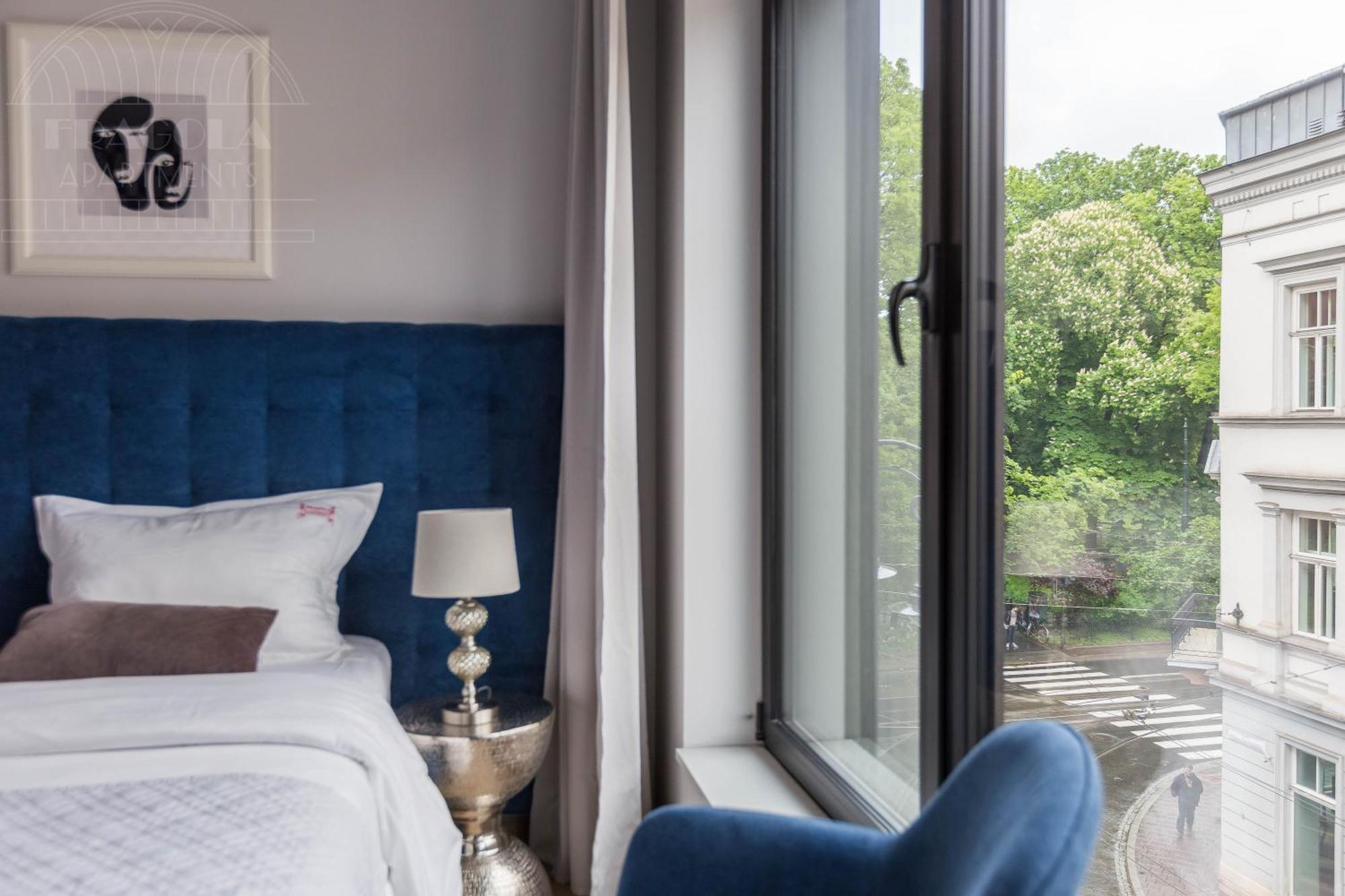 Apartamento Modern View Of Planty Park Cracovia Exterior foto