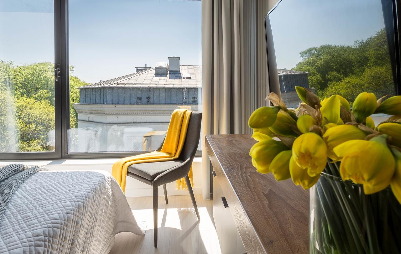 Apartamento Modern View Of Planty Park Cracovia Exterior foto