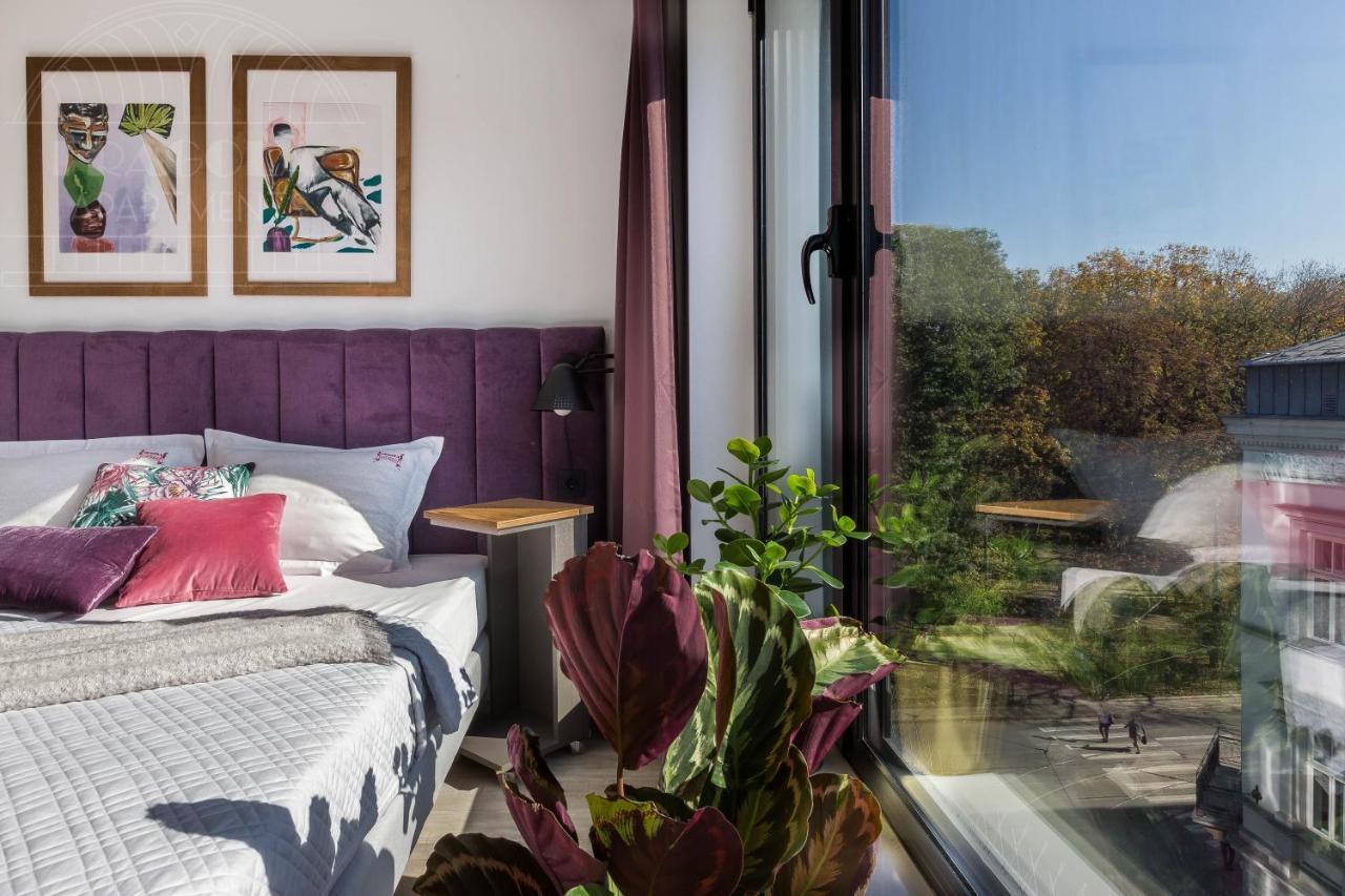 Apartamento Modern View Of Planty Park Cracovia Exterior foto