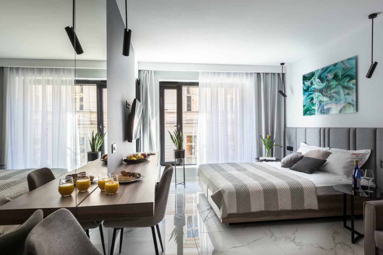 Apartamento Modern View Of Planty Park Cracovia Exterior foto