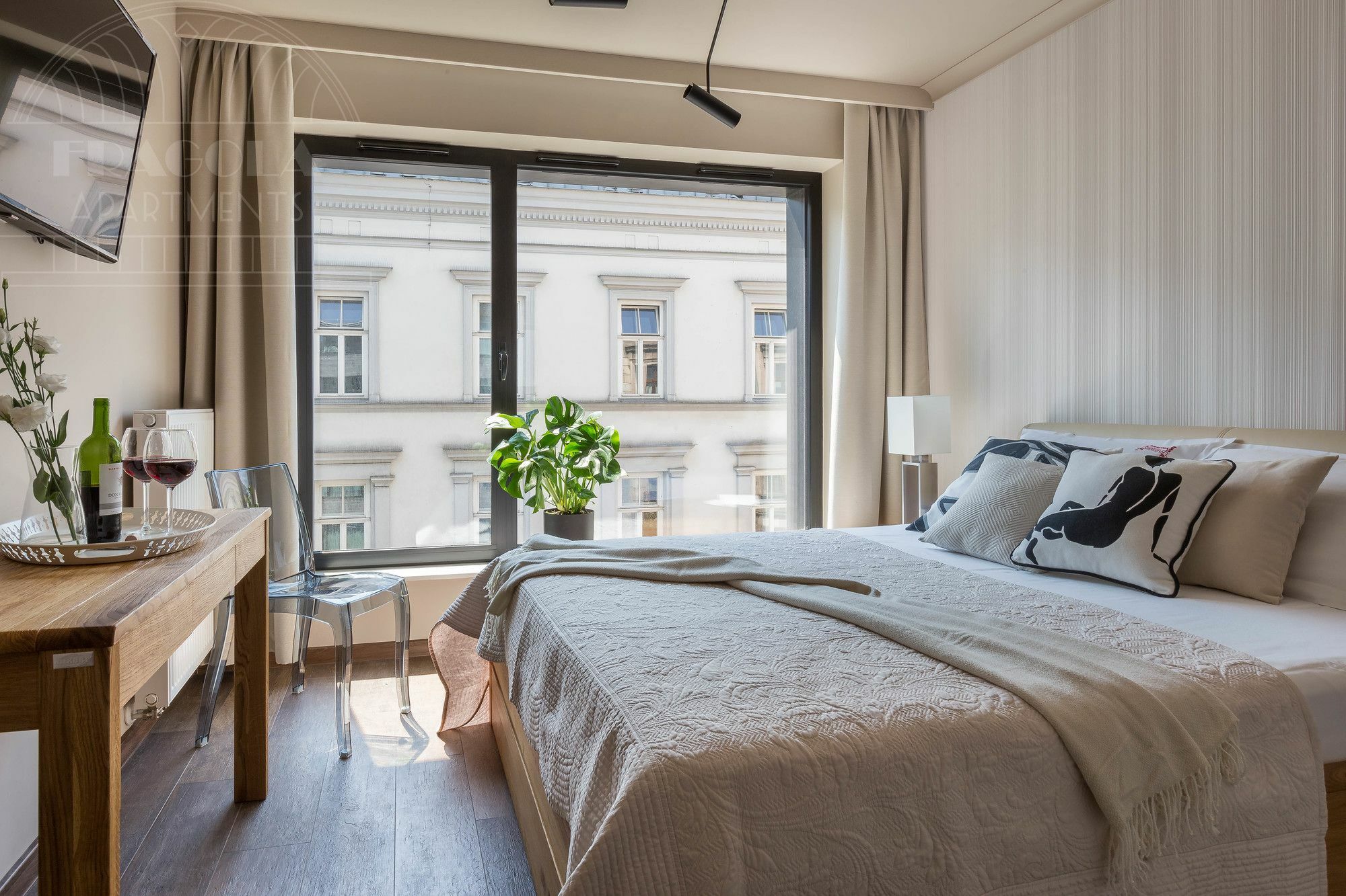 Apartamento Modern View Of Planty Park Cracovia Exterior foto