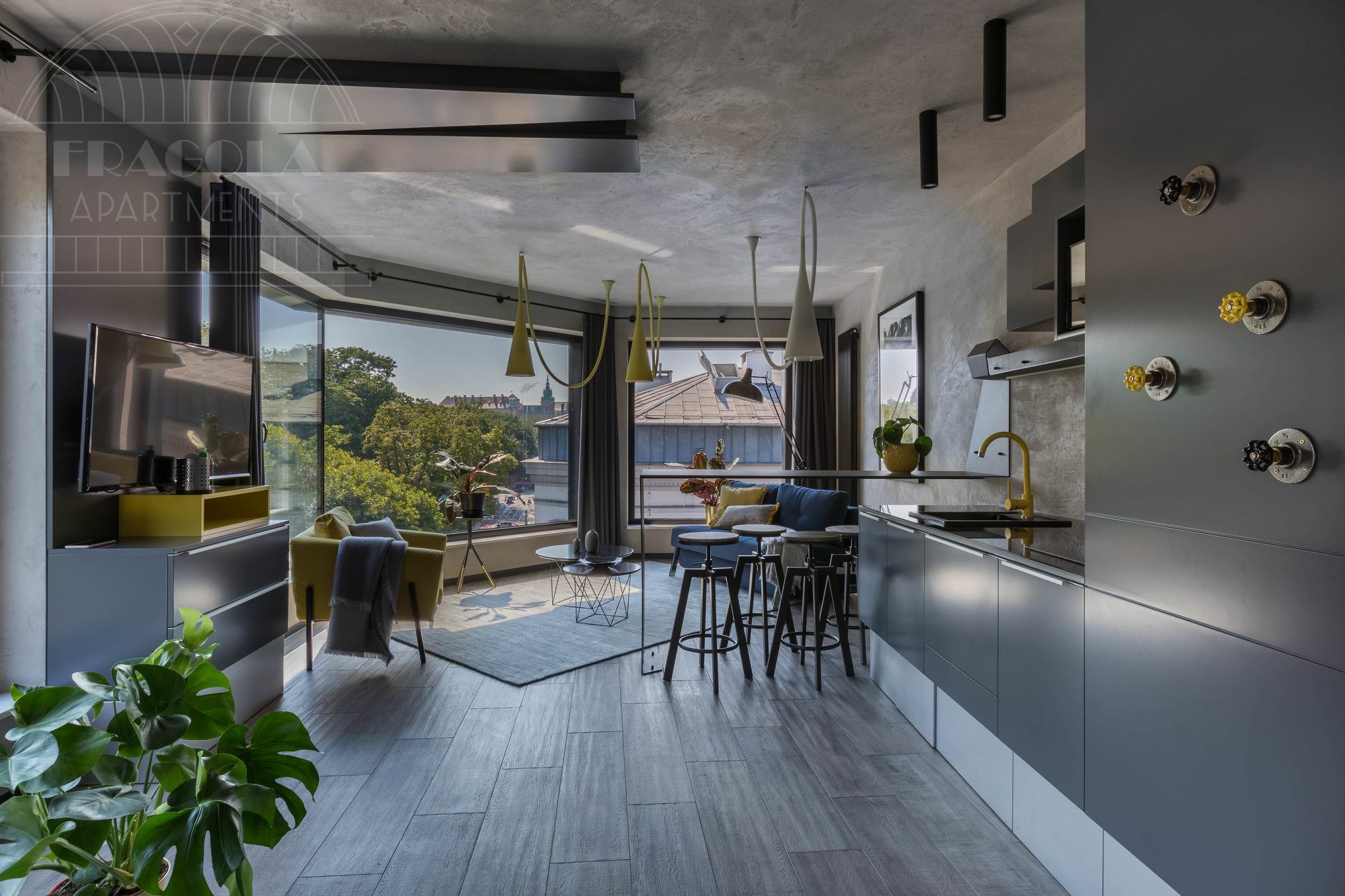 Apartamento Modern View Of Planty Park Cracovia Exterior foto