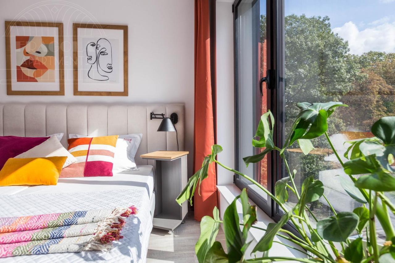 Apartamento Modern View Of Planty Park Cracovia Exterior foto
